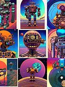 Image result for Cute Steampunk Robot