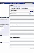 Image result for Blank Facebook Profile Page Template