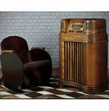 Image result for Magnavox Floor Modle Radio with Legs