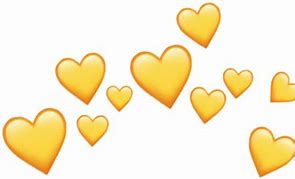 Image result for Yellow Heart Crown Transparent