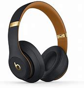 Image result for Black and Gold Bluetooth Headphones