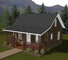 Image result for 2 Bedroom Log Cabin Homes