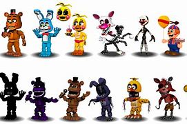 Image result for All FNaF 2 Characters