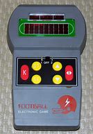 Image result for electronic football game handheld