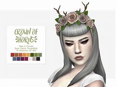 Image result for Sims 4 Female Hair CC