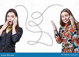 Image result for 2 People Talking On the Phone