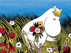 Image result for Moomin Holsing a Flour