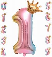 Image result for Number Balloons 27