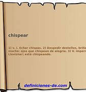 Image result for chispear