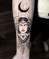 Image result for Gothic Witch Tattoos