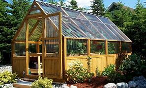 Image result for Backyard Greenhouses Do It Yourself