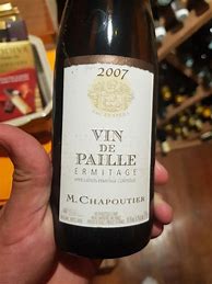 Image result for M Chapoutier Hermitage Vin Paille