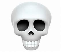 Image result for Realistic Funny Skull Emoji with Eyes