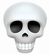 Image result for Black Skull Emoji On Side