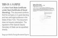 Image result for Certificate of Good Standing NY