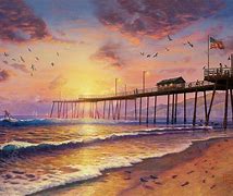 Image result for Thomas Kinkade Beach Paintings