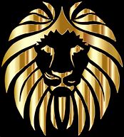 Image result for Clip Lion Head Free Gold