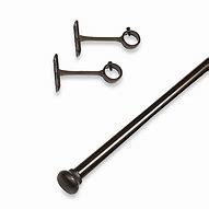 Image result for Shower Curtain Rods Bronze