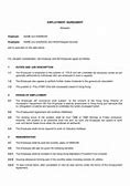 Image result for Employer Contract Template