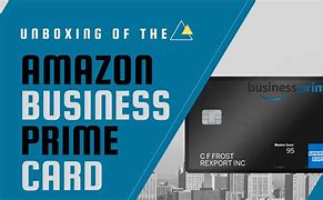 Image result for Amazon Business Prime Card