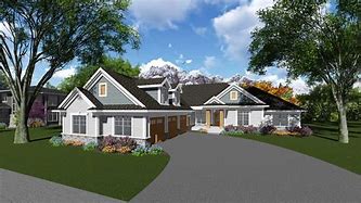 Image result for 5 Bedroom Ranch House Plans