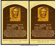 Image result for Satchel Paige Autographed Baseball