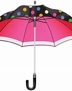 Image result for Pink and Yellow Umbrella Clip Art