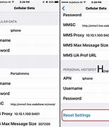 Image result for APN Settings iPhone 7