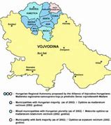 Image result for Map of Vojvodina Hungars