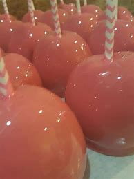 Image result for Pink Candy Apples