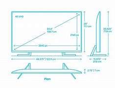 Image result for 55 in TV Size