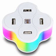 Image result for Four Port USB Charger Glow