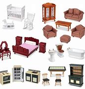 Image result for Melissa and Doug Victorian Dollhouse Accessories