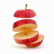 Image result for Sliced Red Apple