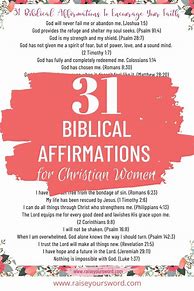 Image result for Christian Words of Affirmation