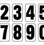 Image result for Printable Number Cards 0 9