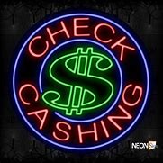 Image result for Check Cashing Signs