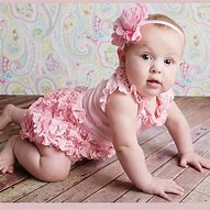 Image result for Cute Baby Girl Rompers