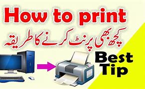 Image result for How to Print Stuff On a Computer