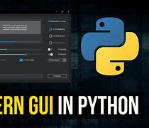 Image result for Modern Python GUI Design