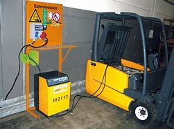 Image result for Forklift Truck Battery-Charging