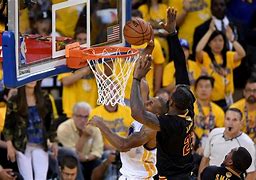 Image result for LeBron James Block Iguodala