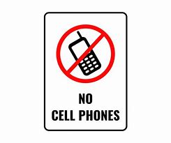 Image result for No Cell Phone Diagram
