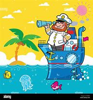 Image result for Cartoon Boat Captain