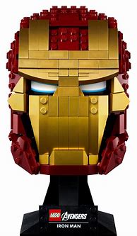 Image result for LEGO Iron Man Helmet