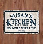 Image result for Personalized Vintage Signs