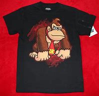 Image result for Super Mario Strong Donkey Kong Shirt
