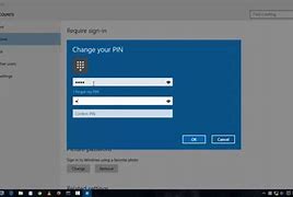 Image result for Change Pin On Windows 10