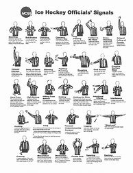 Image result for Hockey Referee Signs