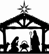 Image result for Nativity Silhouette Clip Art
